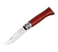Opinel Coltello tascabile No 08 – lama inox lucidata 8,5 cm – manico padouk marrone
