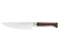 OPINEL - Coltello da Chef Piccolo di 17 cm Les Forgés 1890 - Multifunzionale - Lama in Acciaio Inossidabile di Piena Seda - Manico Ergonomico in Faggio - Garanzia a Vita - Fabbricazione Francese