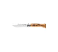 Opinel - Taschenmesser No 08 Animalia America - Coltellino bianco