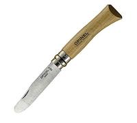 OPINEL Coltello per Bambini/Coltellino Tascabile in Acciaio Inossidabile e Legno