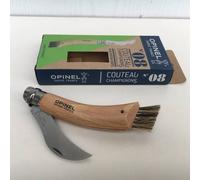 Opinel - Coltelli e attrezzi - Plumier Couteau Tradition Champignon T8 Chêne & Etui Outdoor L Brun , in Pelle - Beige Beige