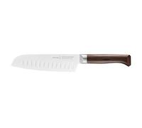 OPINEL - Coltello Santoku Giapponese Alvéole Les Forgés 1890 da Cucina - Lama in Acciaio Inossidabile - Manico in Faggio - Multifunzionale - Garanzia a Vita - Fabbricazione Francese
