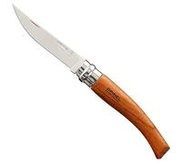 Opinel Effile Inox N. 8, Coltello Serramanico con Manico Bubinga Beige