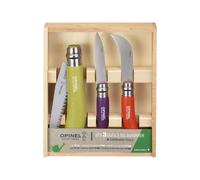 Opinel Garten-Set 3-teilig bunt Buchenholz lackiert 001617