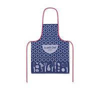 Opinel - Grembiule Infantile Motivo "Il Piccolo Chef" - Tessuto Jacquard 100% Cotone - Alta Qualità - Lavabile in Lavatrice - Fabbricazione Francese Tradizionale