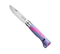 Opinel - Outdoor Junior Virobloc - Coltelli 7,5 cm lilla