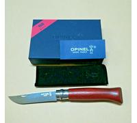 Opinel N°08 Lusso Padouk,lama inox lucidata a specchio