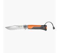 Opinel N°08 OUTDOOR - Coltello Outdoor Trekking Arancione Lama 8,5cm con Virobl