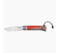 Opinel Couteau Outdoor N°08 Terre-rouge 21 - Gavetta campeggio - Rosso/grigio [Taglia : Unique]