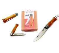 Opinel Neo 6 manico ulivo nuovo modello apertura /chiusura facilitate "Opiflex"