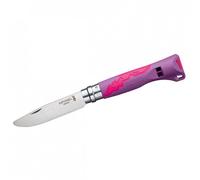 Opinel - Outdoor Junior Virobloc - Coltelli 7,5 cm lilla