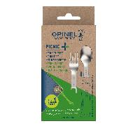 OPINEL Picnic Plus Cuillere Et Fourchette - Unisex - Grigio - Taglia unica- modello 2023