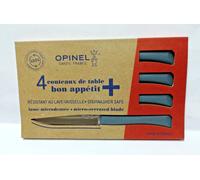 OPINEL set da 4 coltelli da tavola Bon Appetit + antracite