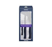 Opinel - Set Trio Intempora, 1 Coltello da Chef, 1 Coltello da Taglio, 1 Coltello da Ufficio - Acciaio Inossidabile, Poliossimetilene, Full Tang - Garanzia a Vita