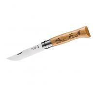 Opinel - Taschenmesser No 08 Animalia - Coltelli bianco