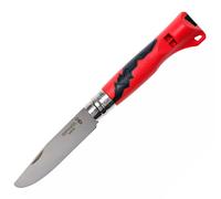 Opinel - Outdoor Junior Virobloc - Coltelli 7,5 cm rosso
