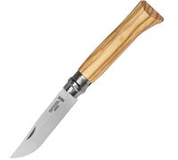 Opinel VRI N°08 Inox Oliva con Fodero 001004