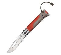 Opinel VRI N°08 Inox OUTDOOR PLASTICA Marrone Rosso 001714