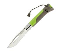 Opinel VRI N°08 Inox OUTDOOR PLASTICA Marrone Verde 001715