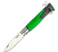 OPINEL VRI N°12 Inox Explore verde 10 cm con Rimuovi Zecche 002489