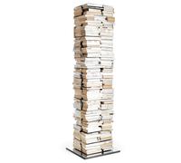 OPINION CIATTI libreria PTOLOMEO PTX4-A NERA CON BASE INOX girevole 360°