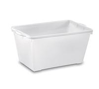 OPIROS Bacinella Rettangolare Svasata cm. 62x42x30h Cesta Chiusa Contenitore Multiuso Idoneo Per Alimenti