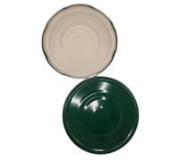 OPIROS Capsule Twist Off Con Flip Diametro mm.110 Colore Verde Con Bottone Centrale Di Controllo Clic Clac Per Barattoli Coperchi Per Vasi Grandi Conserve Passate Marmellate Confetture (5)