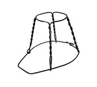 OPIROS Gabbiette Enologiche Metalliche Ferma Tappo Colore Nero pz.100 per Imbottigliamento Vini Spumante