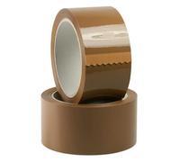 OPIROS Nastro Adesivo Per Imballaggio Avana Silenzioso Low Noise mm.50 x mt.132 Imballo Pacchi Trasloco Trasporto Spedizioni (36)
