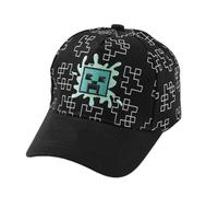 OPIURVY Cappello Bambino, Berretto da Baseball Creeper Cappellino da Casual Cappellino da Baseball Estivo per Bambini, Ragazzi e Le Ragazze (Nero)