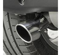 OPIUYS Misura per Smart Fortwo Forfour 453 2015-2020, Modifica dei terminali di Scarico Accessori per Auto Esterni Decorazione per Lo Styling, Tubo di scappamento