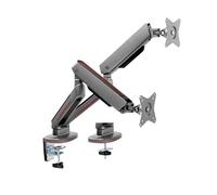 OPLITE MT15 Monitor Arm Supporto Doppio Schermo Montaggio TV Schermo 17" Fino a 32" Pollici per Scrivania Montaggio VESA