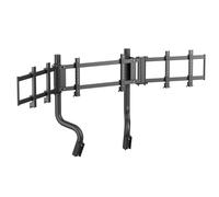 OPLITE TRIPLE MONITOR STAND GTR Il supporto per monitor triplo è dedicato al cockpit OPLITE GTR Racing