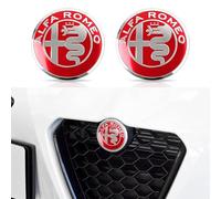 oPlsdqw 3D Auto Badge Adesivo per Alfa Romeo 147 156 159 166 Giulietta Mito Stelvio Giulia, Metallo Segni Adesivi Emblema per Auto, Car Styling Lettere Emblem Sticker - Adesivo Decorazione Auto,A