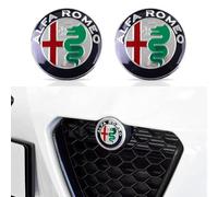 oPlsdqw 3D Auto Badge Adesivo per Alfa Romeo 147 156 159 166 Giulietta Mito Stelvio Giulia, Metallo Segni Adesivi Emblema per Auto, Car Styling Lettere Emblem Sticker - Adesivo Decorazione Auto, D