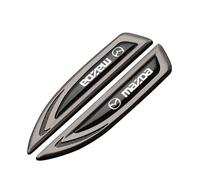 oPlsdqw 3D Auto Badge Adesivo per Mazda, Metallo Segni Adesivi Emblema per Auto, Car Styling Lettere Emblem Sticker - Adesivo Decorazione Auto,B