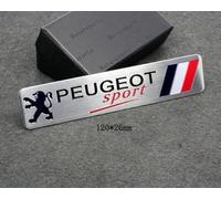 oPlsdqw 3D Auto Badge Adesivo per Peugeot 206/207/307/308/408/508, Metallo Segni Adesivi Emblema per Auto, Car Styling Lettere Emblem Sticker - Adesivo Decorazione Auto, B