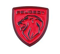 oPlsdqw 3D Auto Badge Adesivo per Peugeot, Metallo Segni Adesivi Emblema per Auto, Car Styling Lettere Emblem Sticker - Adesivo Decorazione Auto, B