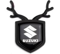 oPlsdqw 3D Auto Badge Adesivo per Suzuki, Metallo Segni Adesivi Emblema per Auto, Car Styling Lettere Emblem Sticker - Adesivo Decorazione Auto,A