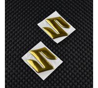 oPlsdqw 3D Auto Badge Adesivo per Suzuki, Metallo Segni Adesivi Emblema per Auto, Car Styling Lettere Emblem Sticker - Adesivo Decorazione Auto,A
