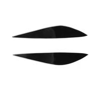 OPNHAY 1 Paia Auto Faro Sopracciglio per Ben-z C Class W204 C180 C260 C300 C350 2008-2011, Sopracciglia per Fari Ricambio per Auto - ABS Rifinitura del Sopracciglio del Faro Dell'auto