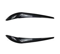 OPNHAY 1 Paia Auto Faro Sopracciglio per BMW X3 F25 X4 F26 2014-2018, Sopracciglia per Fari Ricambio per Auto - ABS Rifinitura del Sopracciglio del Faro Dell'auto,Carbon Look