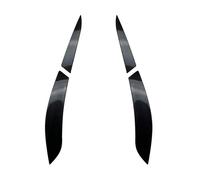 OPNHAY 1 Paia Auto Faro Sopracciglio per V-W Golf 6 MK6 GTI R 2008-2012, Sopracciglia per Fari Ricambio per Auto - ABS Rifinitura del Sopracciglio del Faro Dell'auto,Carbon Fiber Look