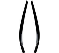 OPNHAY 1 Paia Auto Faro Sopracciglio per V-W Tiguan MK1 2011-2016, Sopracciglia per Fari Ricambio per Auto - ABS Rifinitura del Sopracciglio del Faro Dell'auto,Carbon Fiber Look