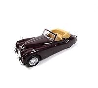 OPO 10 - Auto 1/43 Compatibile con Jaguar XK140 Sportcar Marrone EF10