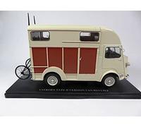 OPO 10 - Auto Compatibile con Citroen Type H Van HEULIEZ - Hachette 1/24 (CIT03)