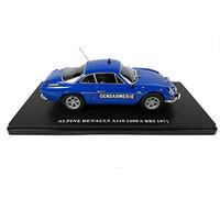 OPO 10 - Auto Compatibile con Renault Alpine Gendarmerie A110 1600 S BRI 1971 Hachette 1/24 (TES4)