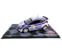 OPO 10 - Auto da Rally 1/43 Compatibile con Ford Fiesta S2000 Monte Carlo 2010 Hirvonen Lehtinen - BR48