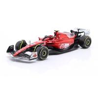 OPO 10 - Auto di Formula 1 Compatibile con Carlos Sainz Jr. Ferrari SF-23#55 6th Las Vegas GP 2023 Formula 1 Scala 1/43 Bburago 36836SL