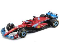 OPO 10 - Auto di Formula 1 Compatibile con Charles Leclerc Ferrari SF-24#16 2nd Miami GP 2024 Scala 1/43 Bburago 36844L1